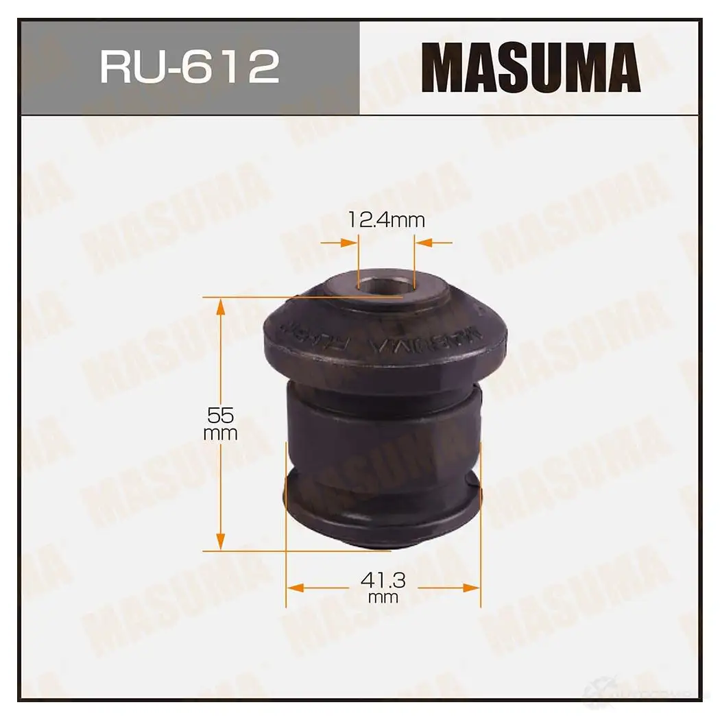 Сайлентблок MASUMA 1422881019 F24UN RY RU-612 изображение 0