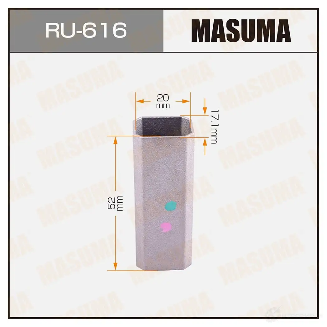 Сайлентблок MASUMA RU-616 1422879209 KC QHD изображение 0