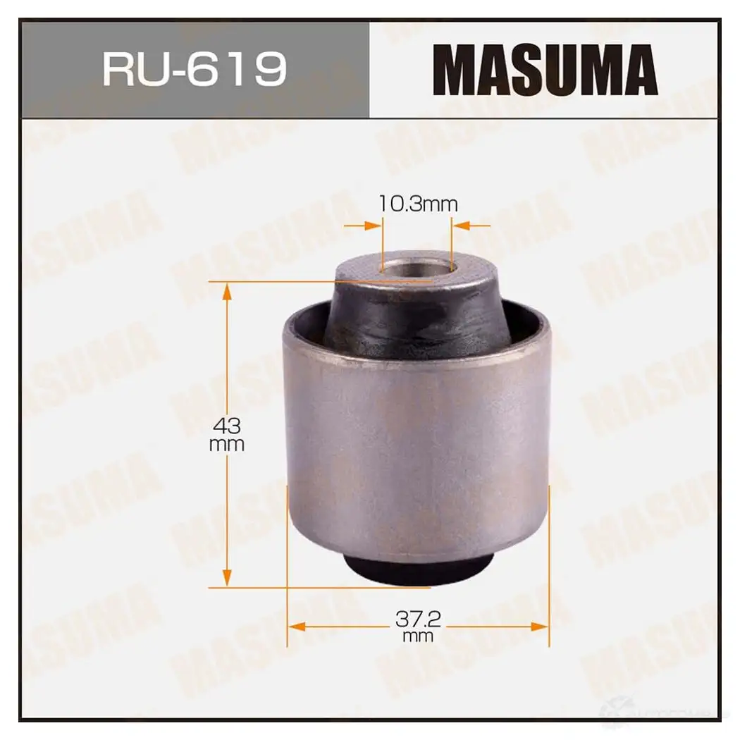 Сайлентблок MASUMA 1422879207 RU-619 PA 20JS изображение 0