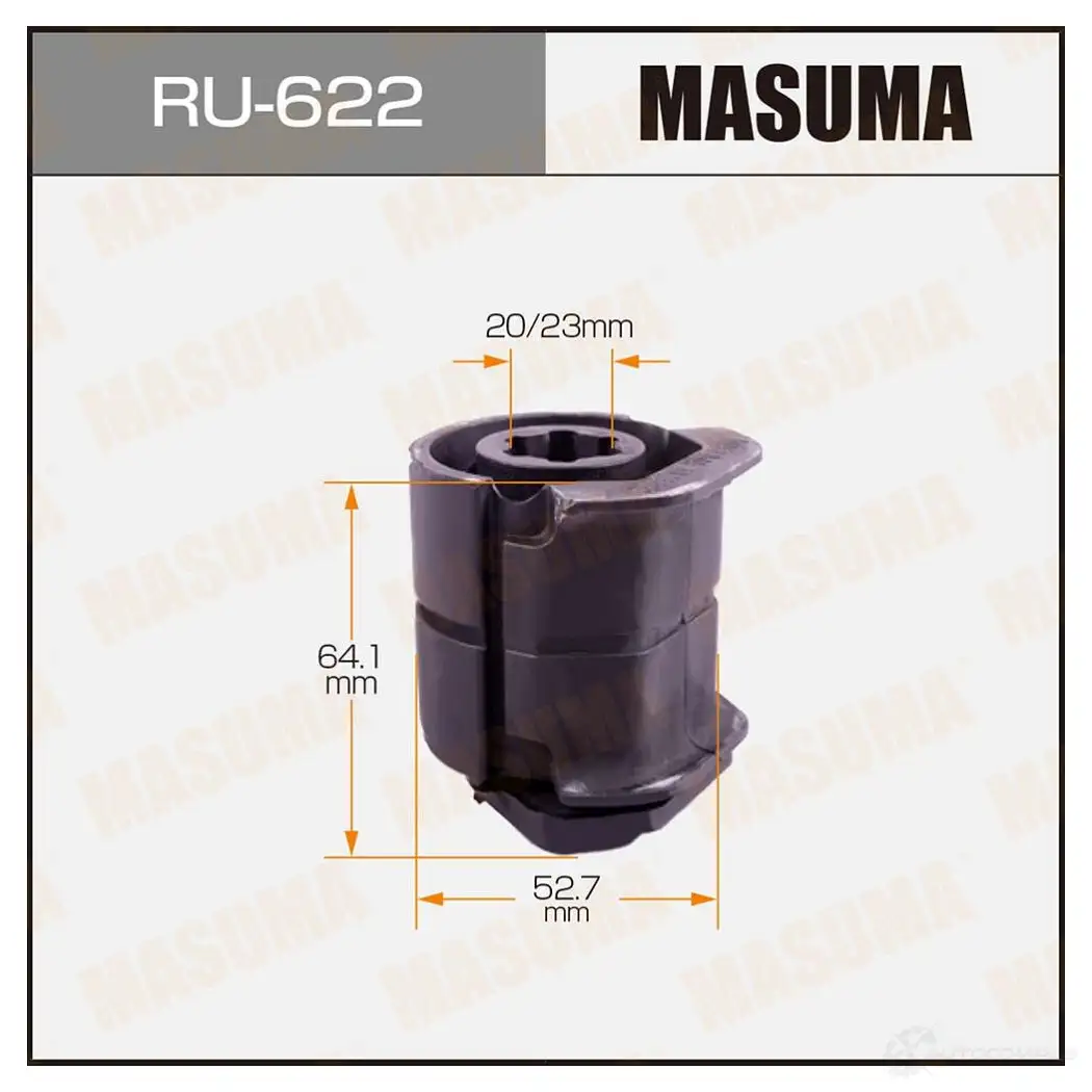 Сайлентблок MASUMA RU-622 O7DX W 1422879204 изображение 0