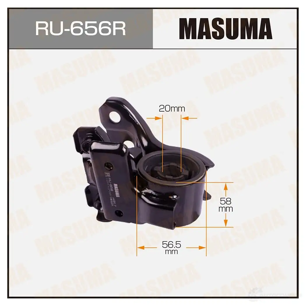 Сайлентблок MASUMA 3YF1 Y 1422879217 RU-656R
