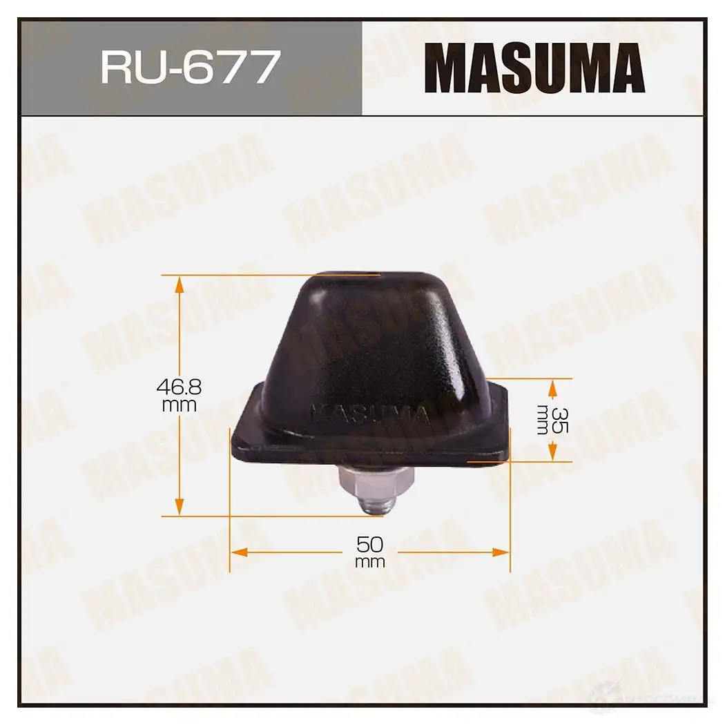 Отбойник (демпфер) резиновый MASUMA YX SXG 1422881046 RU-677 изображение 0