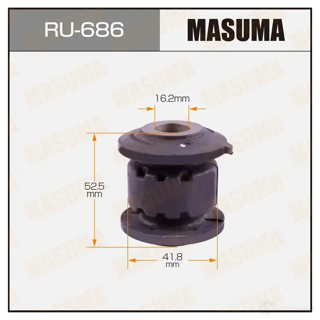Сайлентблок MASUMA RU-686 5WQ SB 1422879234 изображение 0