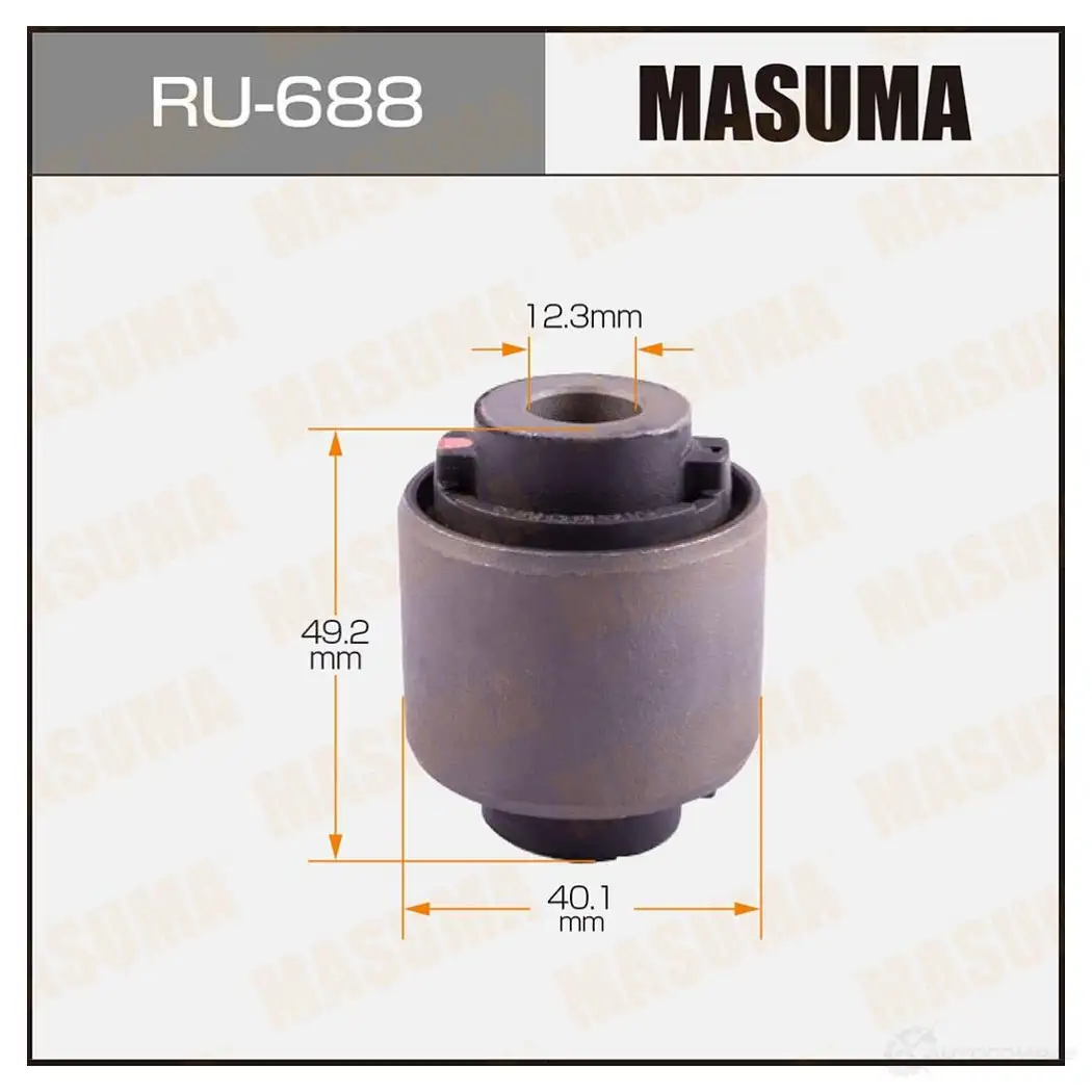 Сайлентблок MASUMA RU-688 1422879192 J2D AX изображение 0
