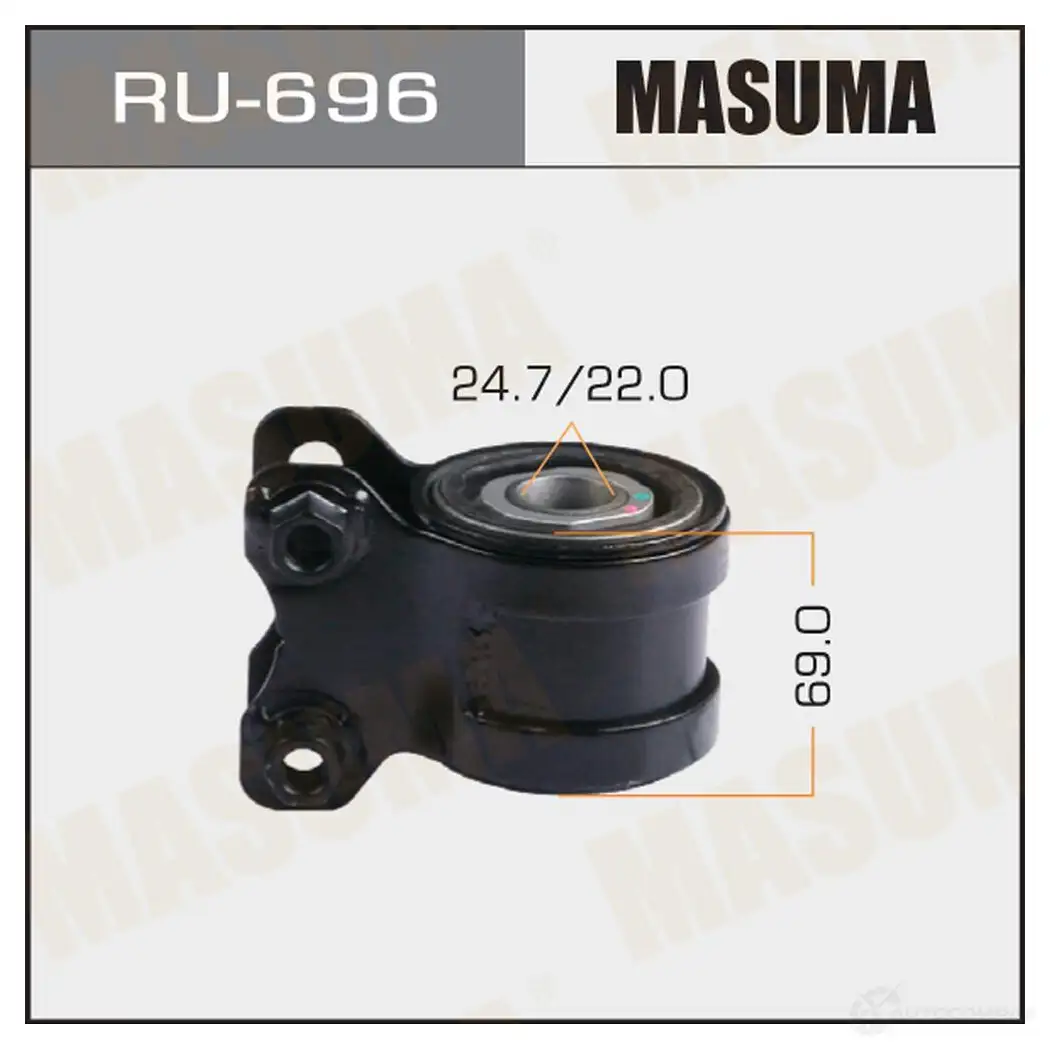 Сайлентблок MASUMA RU-696 JW6 VPF 1422880660 изображение 0