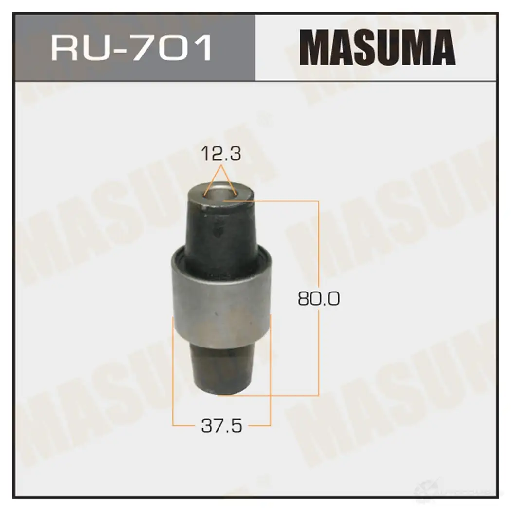 Сайлентблок MASUMA GKL XI 1422880656 RU-701 изображение 0