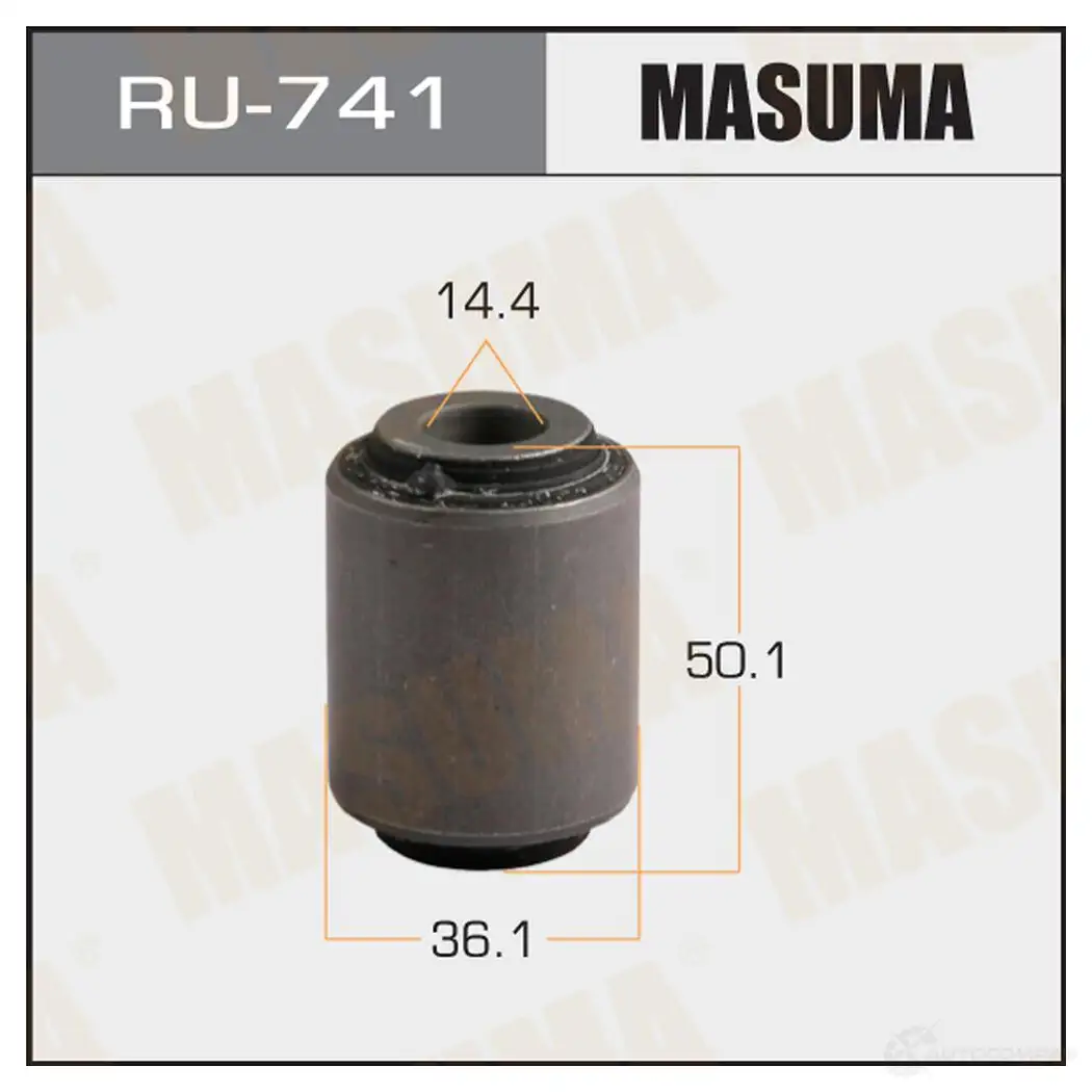 Сайлентблок MASUMA RU-741 FFD T9Z0 1422880636 изображение 0