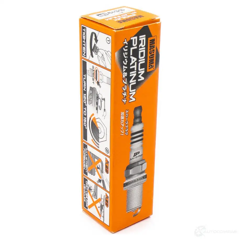 Свеча зажигания иридий+платина PLFER7A8EG MASUMA 1439698925 S519IP VZO4 N изображение 4