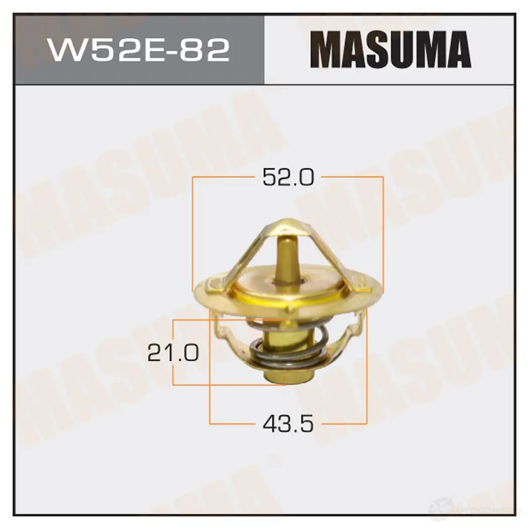 Термостат MASUMA W52E-82 1422884994 MK UVUD изображение 0