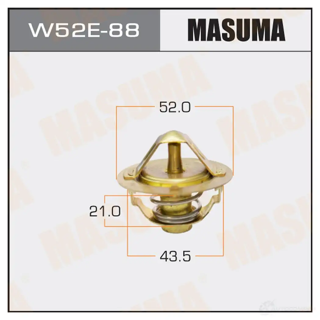 Термостат MASUMA 1422884866 UU 7LW W52E-88 изображение 0