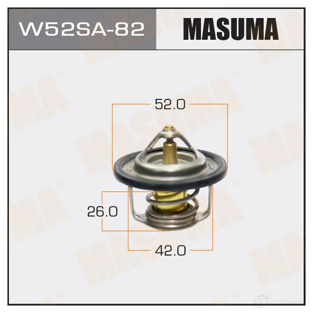 Термостат MASUMA W52SA-82 1422884861 8 IIN7A изображение 0