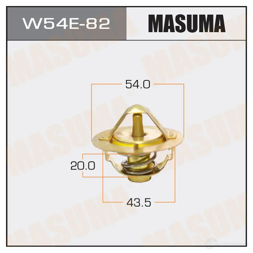Термостат MASUMA 1422884900 XL GEU W54E-82 изображение 0
