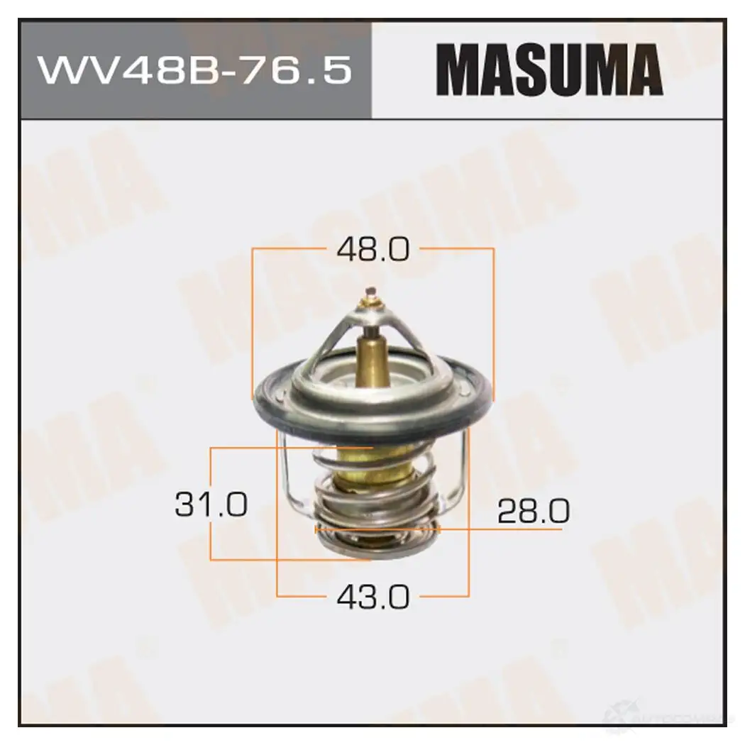 Термостат MASUMA 7U7AX O 1422884982 WV48B-76.5 изображение 0