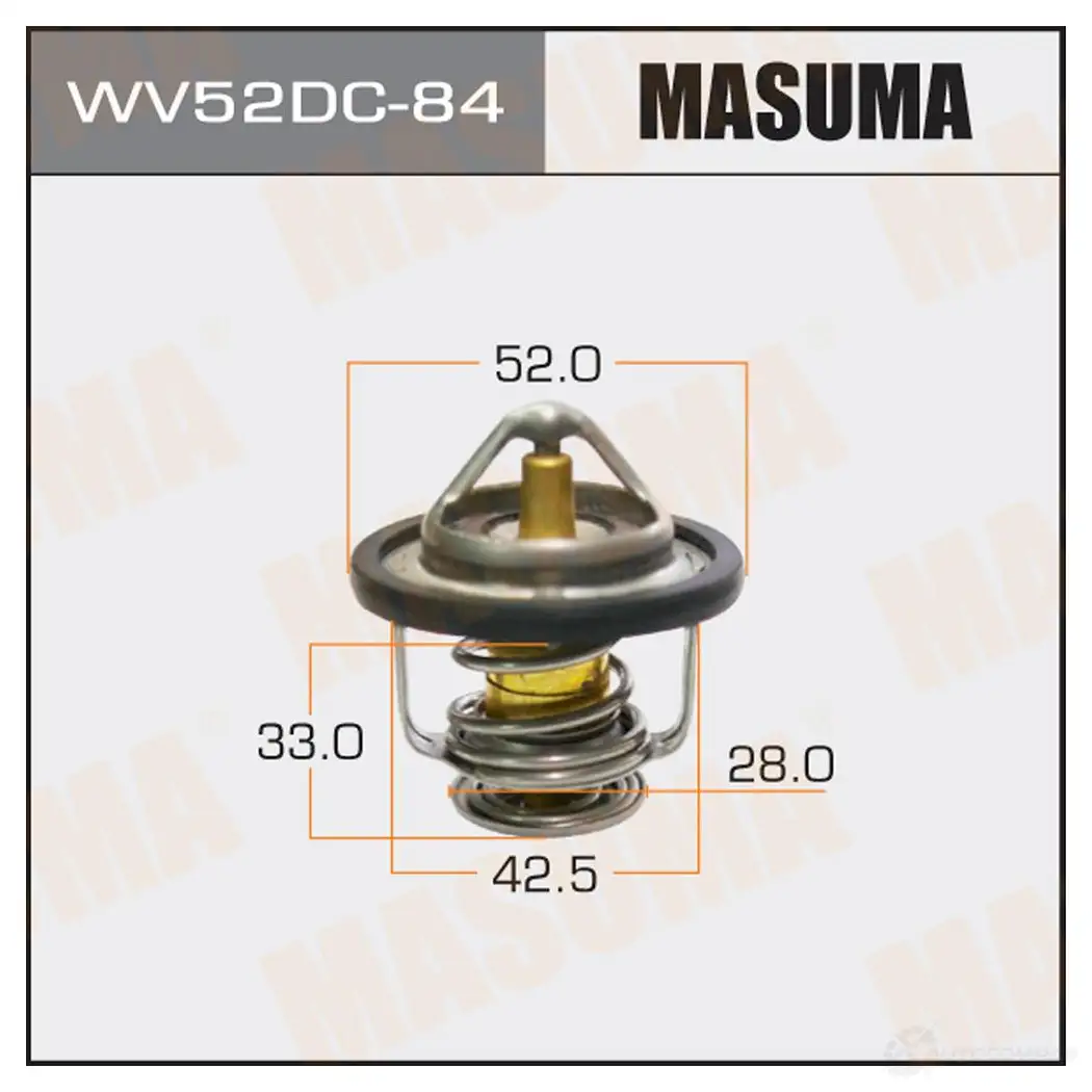 Термостат MASUMA WV52DC-84 1422884884 II7D5 9 изображение 0
