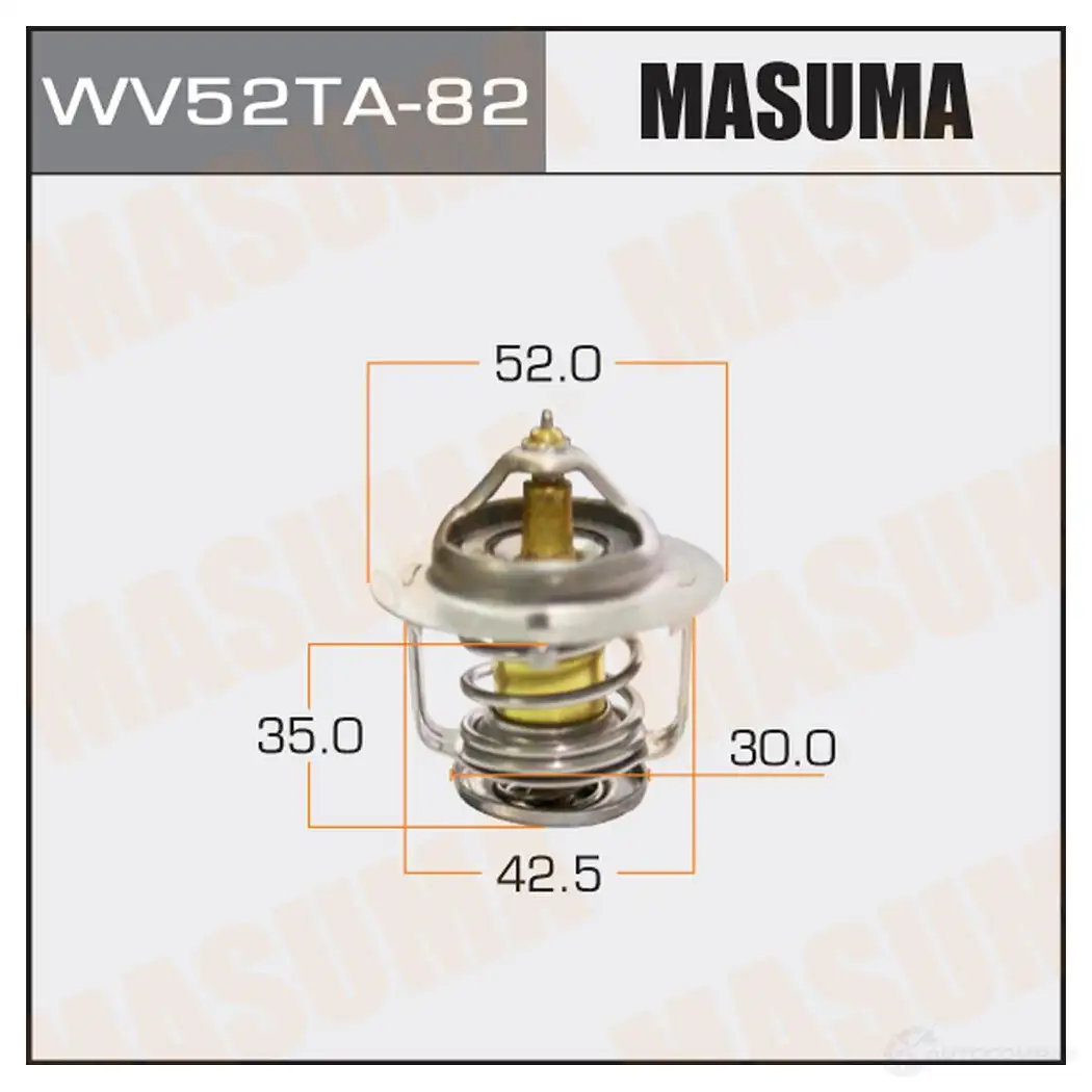 Термостат MASUMA WV52TA-82 1422884882 V1RD 6H изображение 0