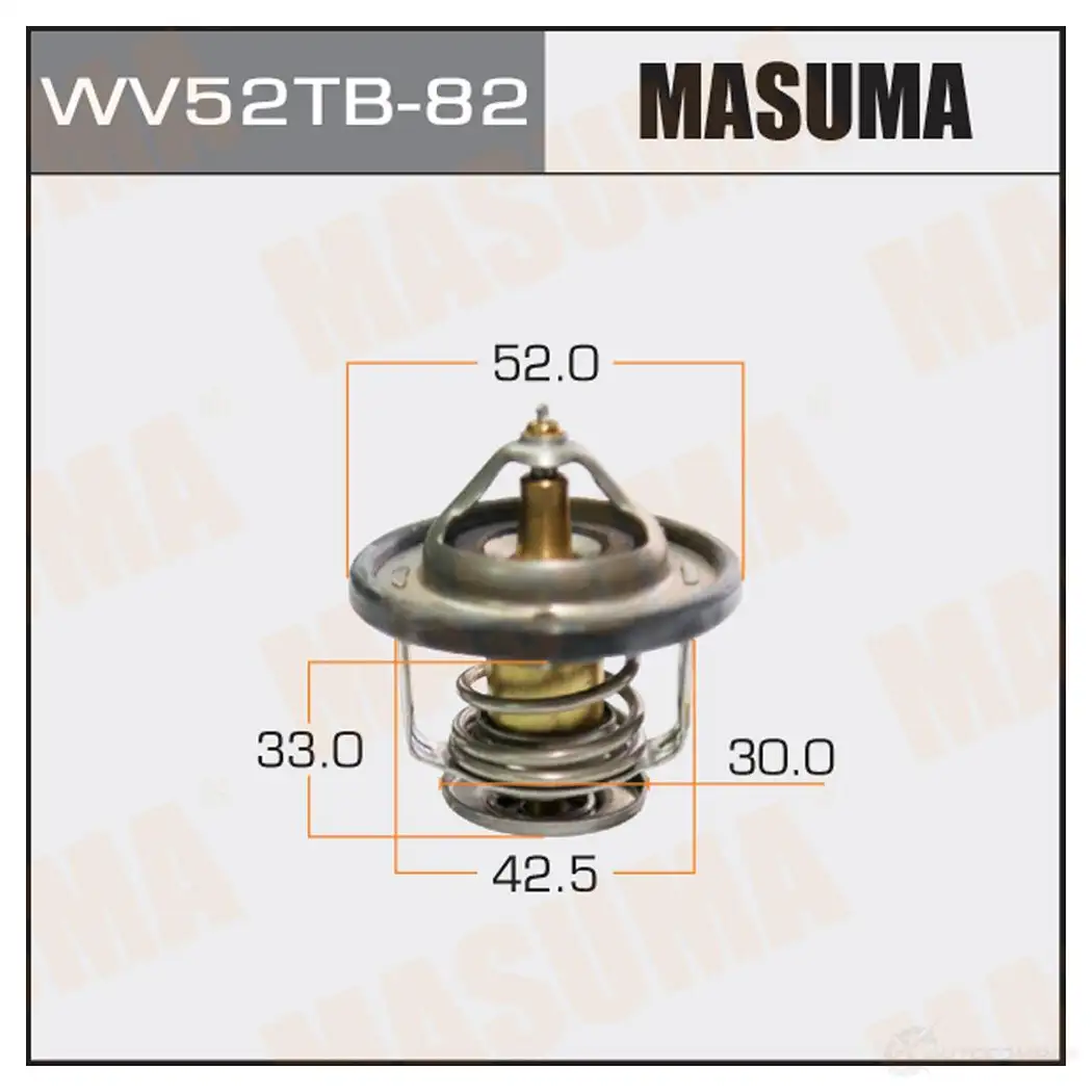 Термостат MASUMA DE BEB 1422884917 WV52TB-82 изображение 0