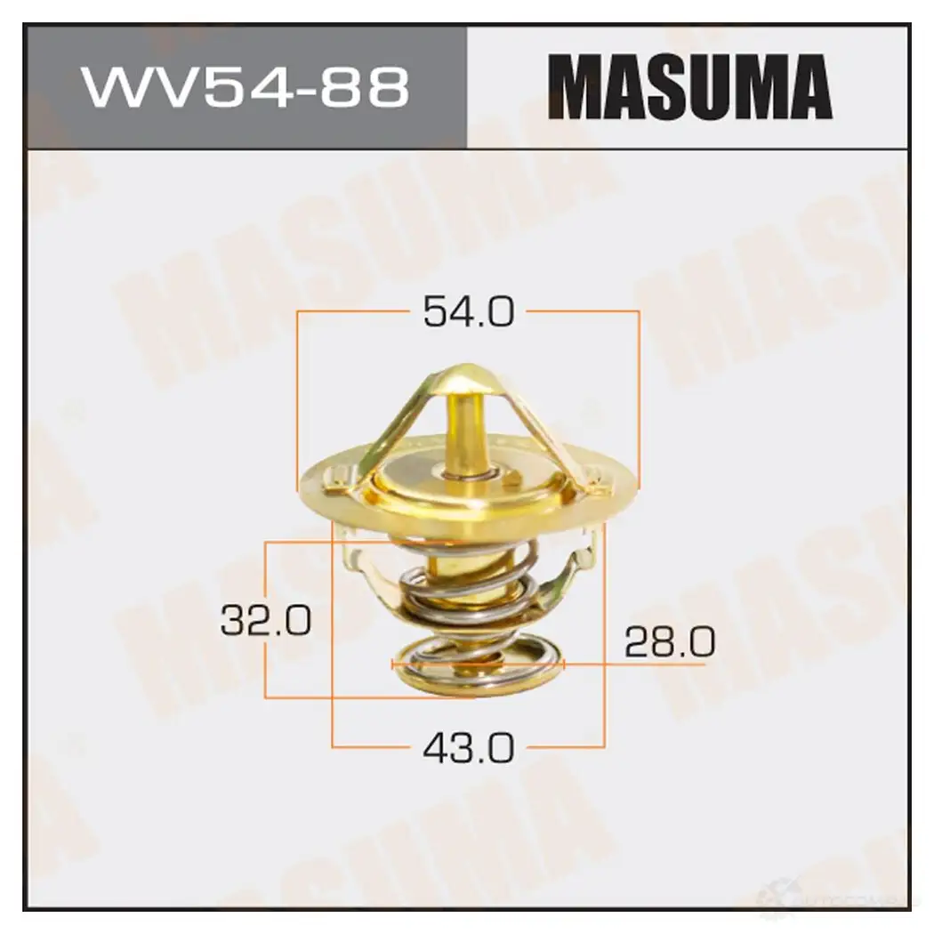 Термостат MASUMA 9W3A QT WV54-88 1422884981 изображение 0