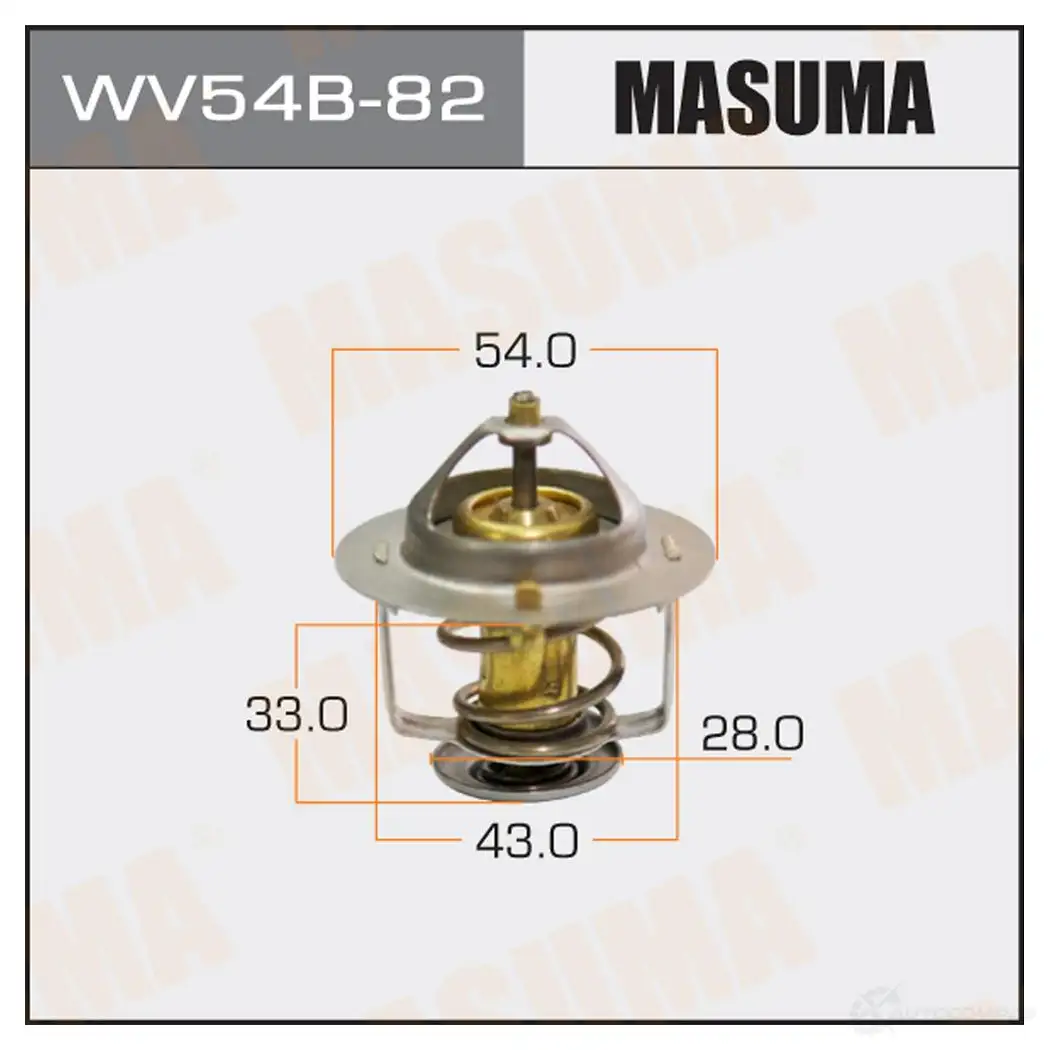 Термостат MASUMA D9B1 I0 1422884980 WV54B-82 изображение 0