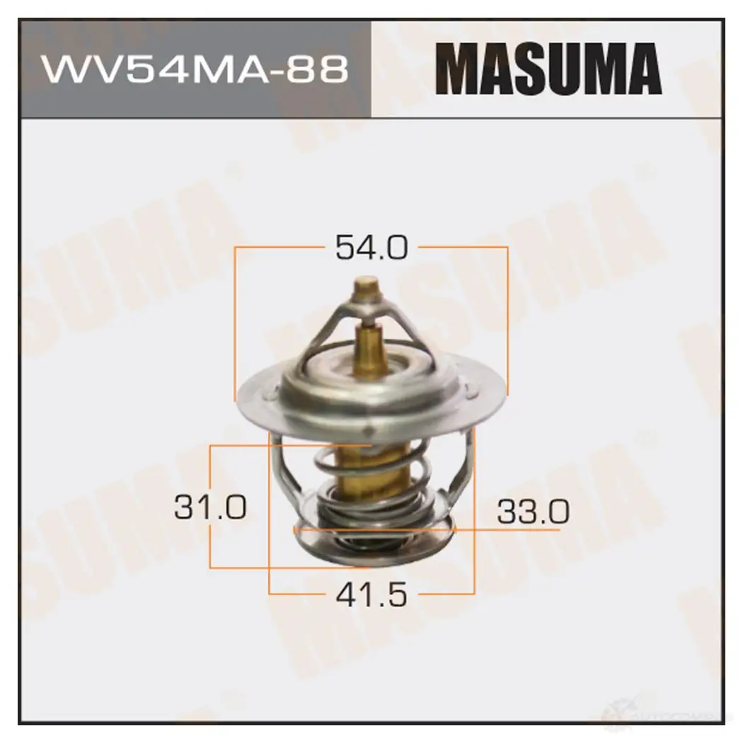 Термостат MASUMA Y3 INXK 1422884907 WV54MA-88 изображение 0