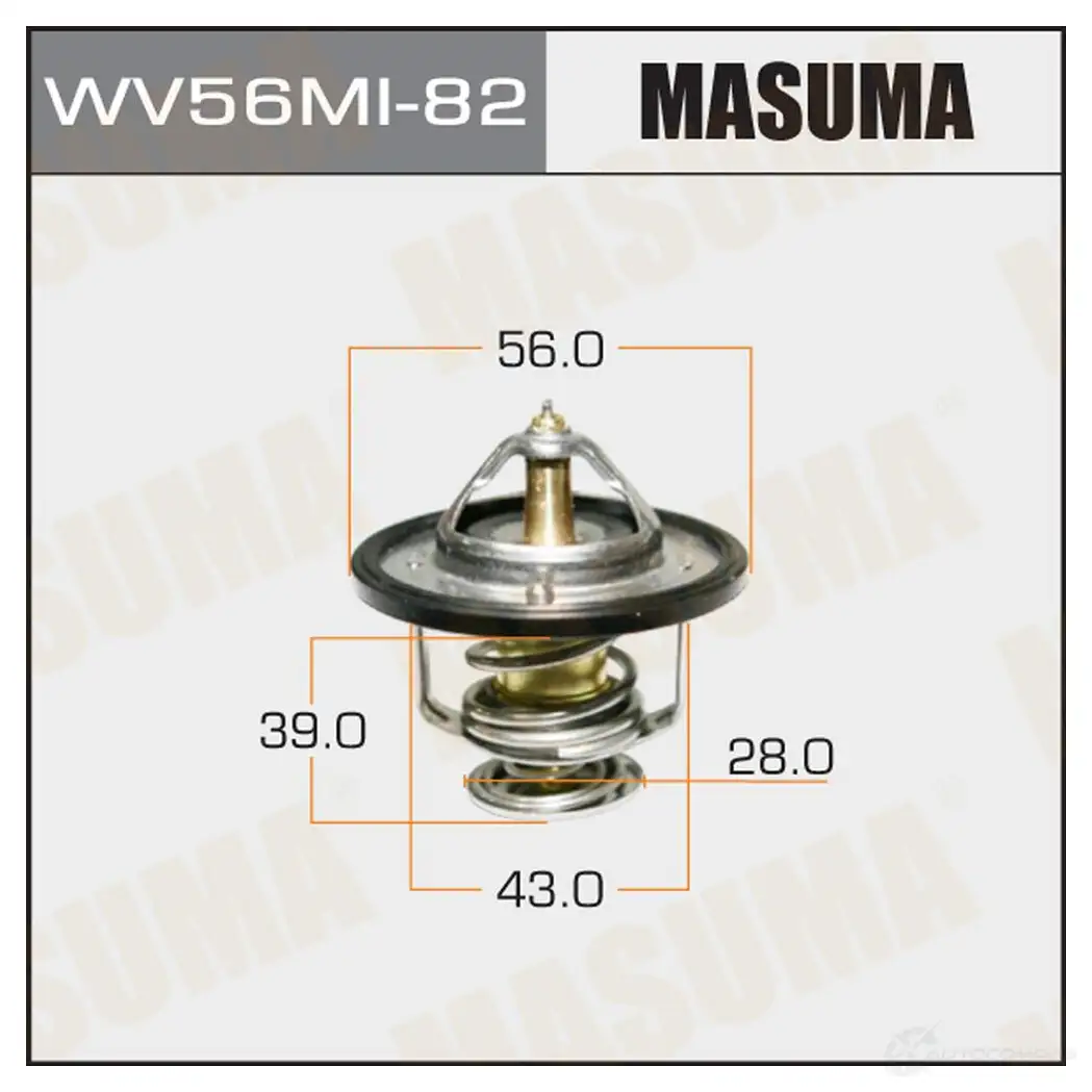 Термостат MASUMA 1422884958 S3FF1 5 WV56MI-82 изображение 0
