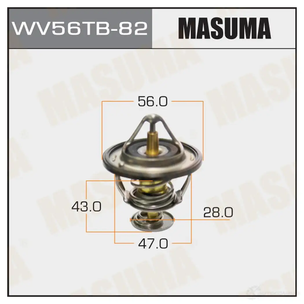 Термостат MASUMA WV56TB-82 1422884903 POS 77 изображение 0