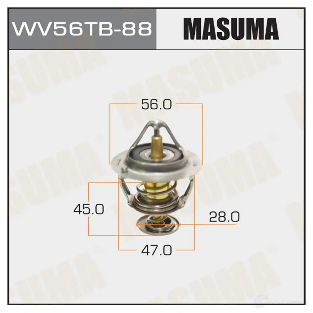 Термостат MASUMA 1422884901 WV56TB-88 L LQF2T изображение 0