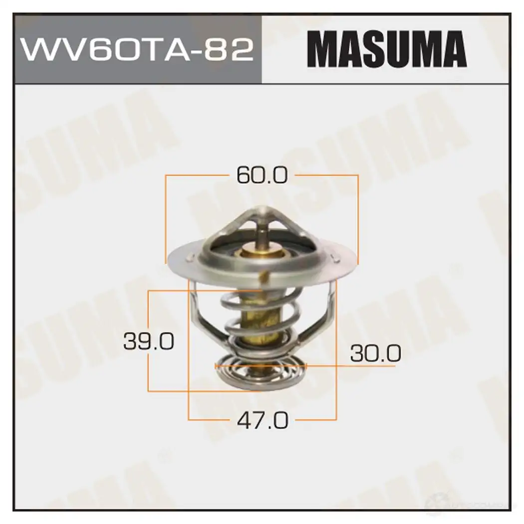 Термостат MASUMA 1422884937 WV60TA-82 RYDJ P изображение 0
