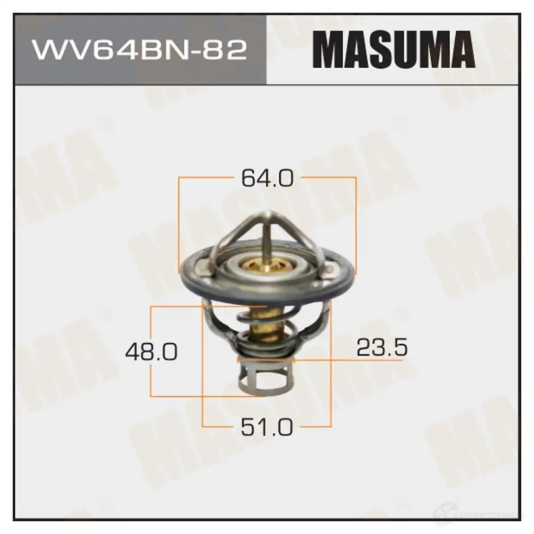 Термостат MASUMA WV64BN-82 1 P6WJW9 1422884936 изображение 0