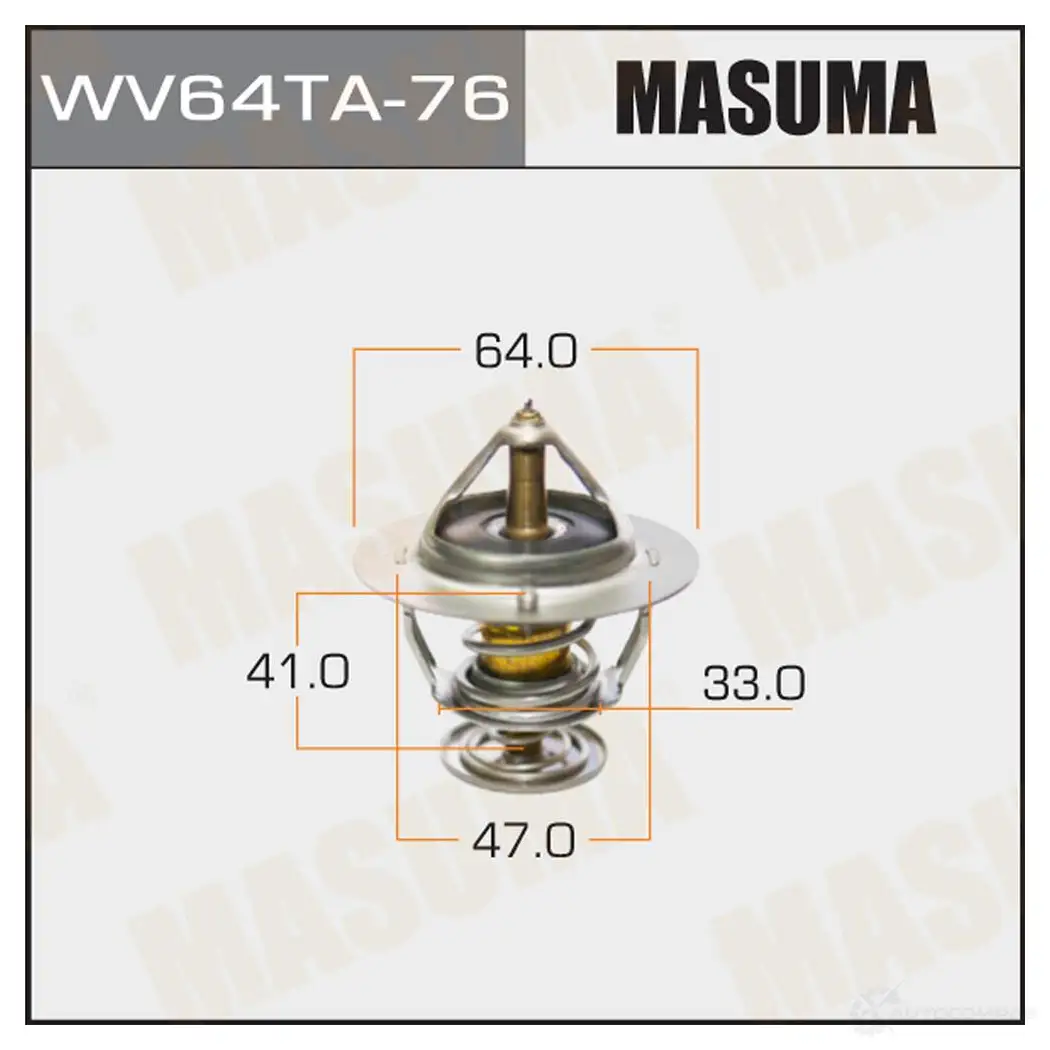 Термостат MASUMA 1422884933 WV64TA-76 R E0H6J изображение 0