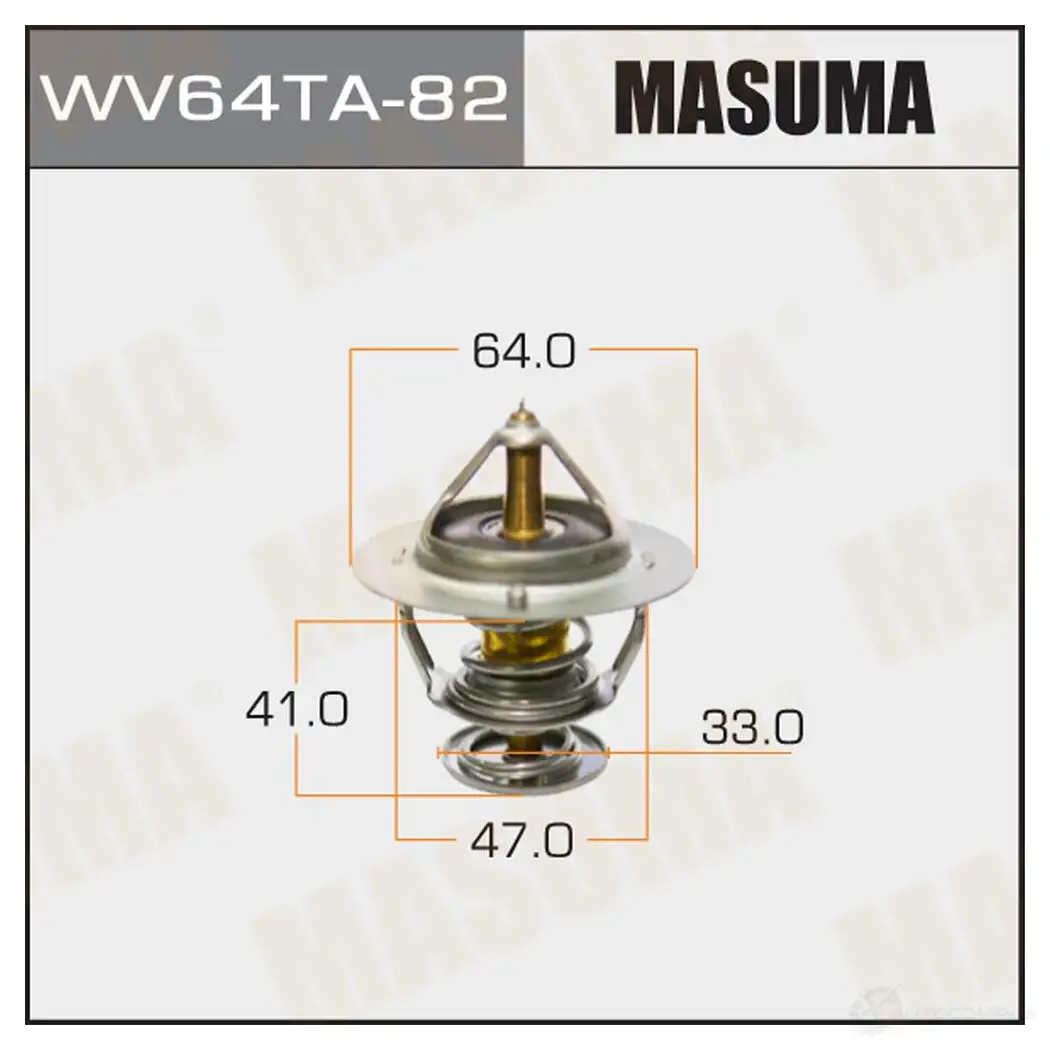 Термостат MASUMA WV64TA-82 1422884932 VX 42ROI изображение 0
