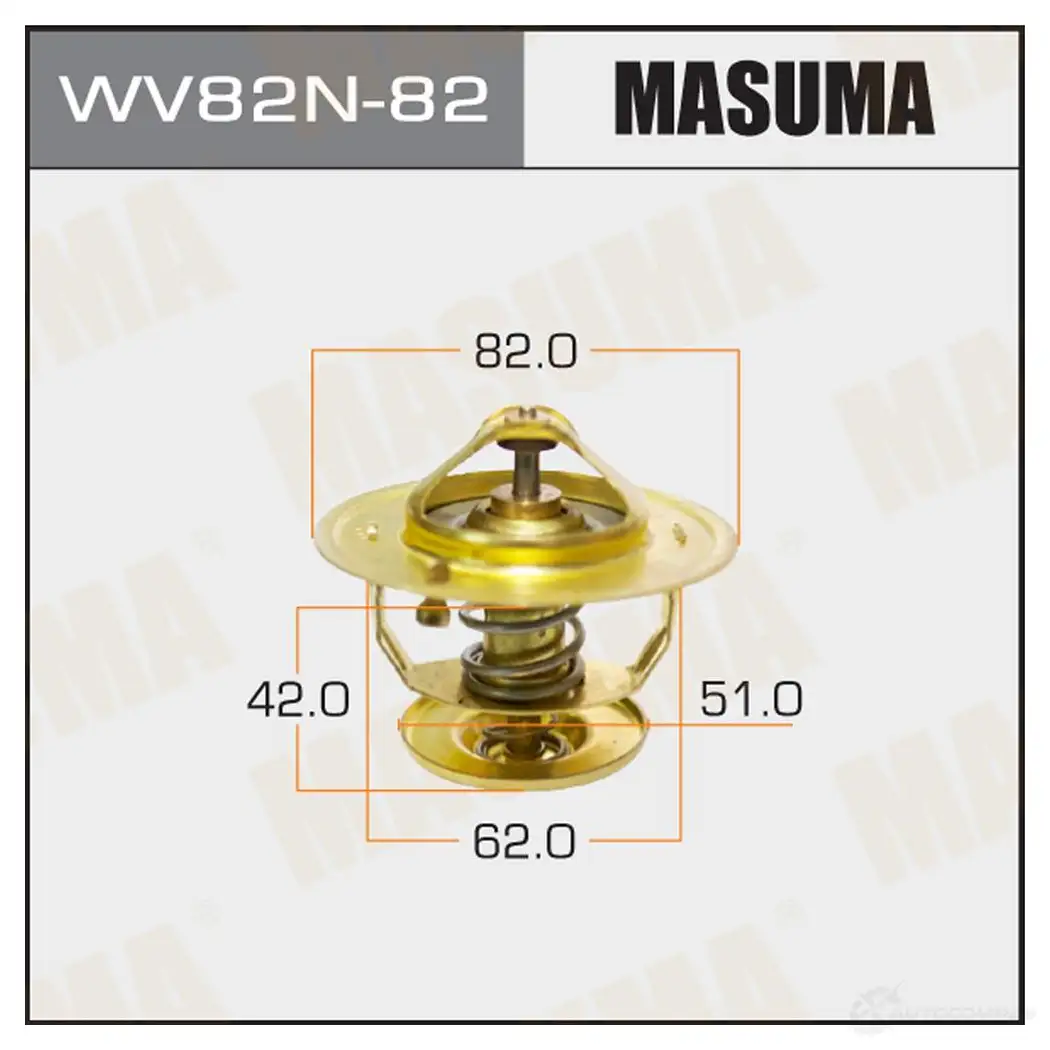 Термостат MASUMA 8X T4XAB 1422884922 WV82N-82 изображение 0
