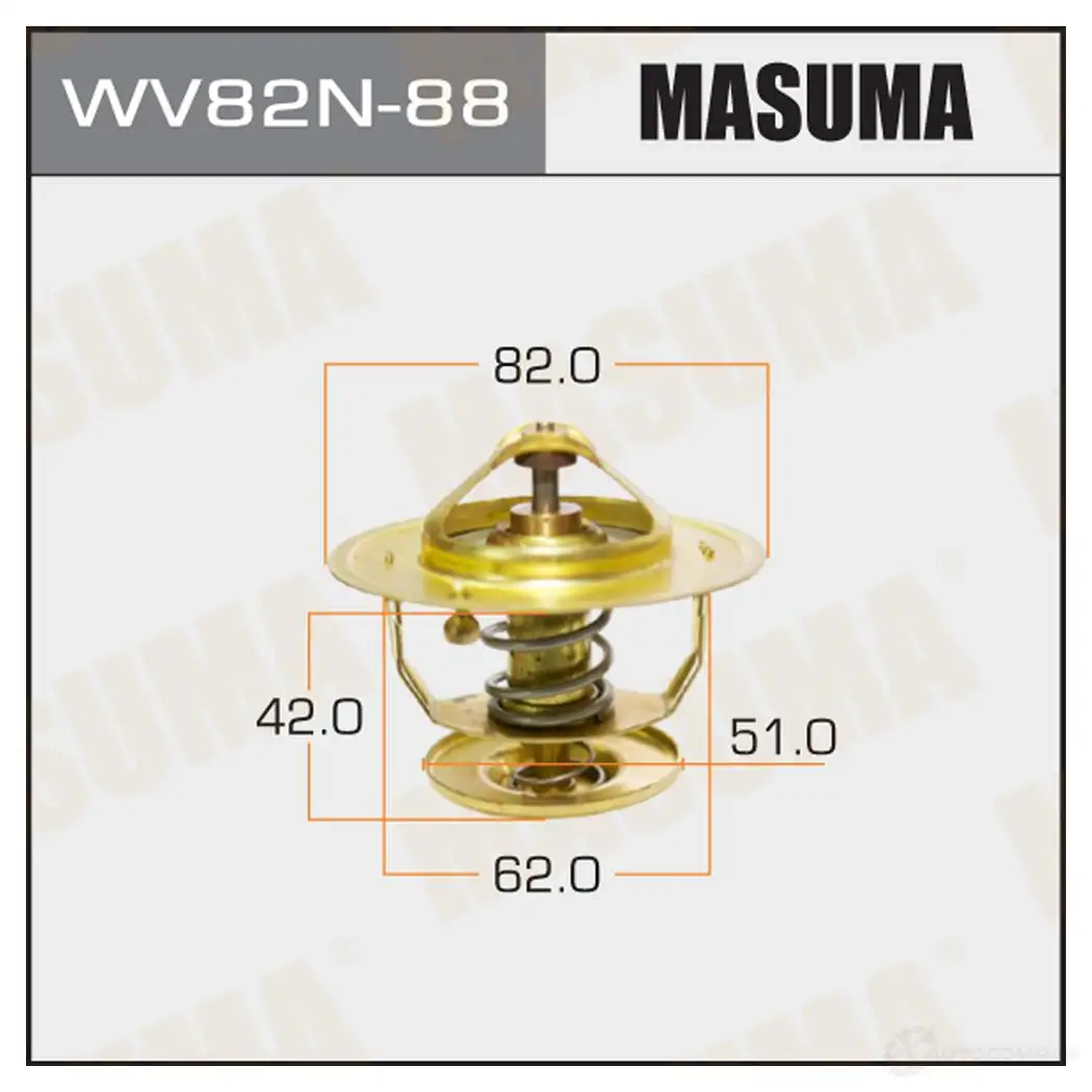 Термостат MASUMA 1V 01GE 1422884921 WV82N-88 изображение 0