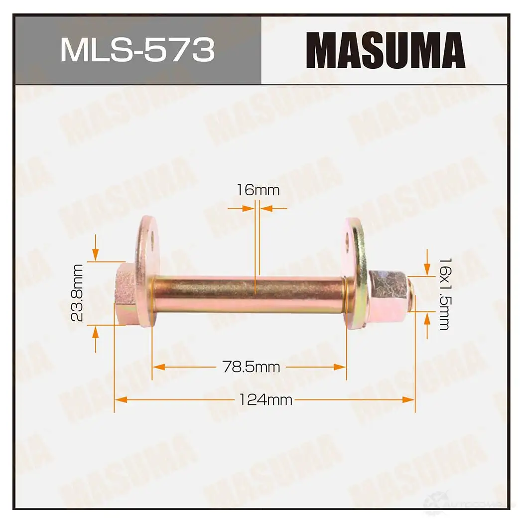 Болт-эксцентрик MASUMA BPH8N 6 MLS-573 1422879422