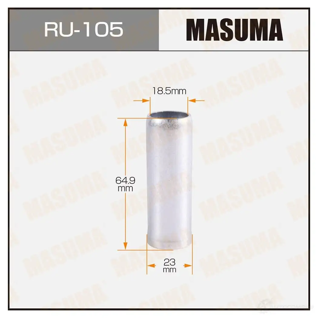 Втулка металлическая MASUMA 696B ND RU-105 1420577491 изображение 0