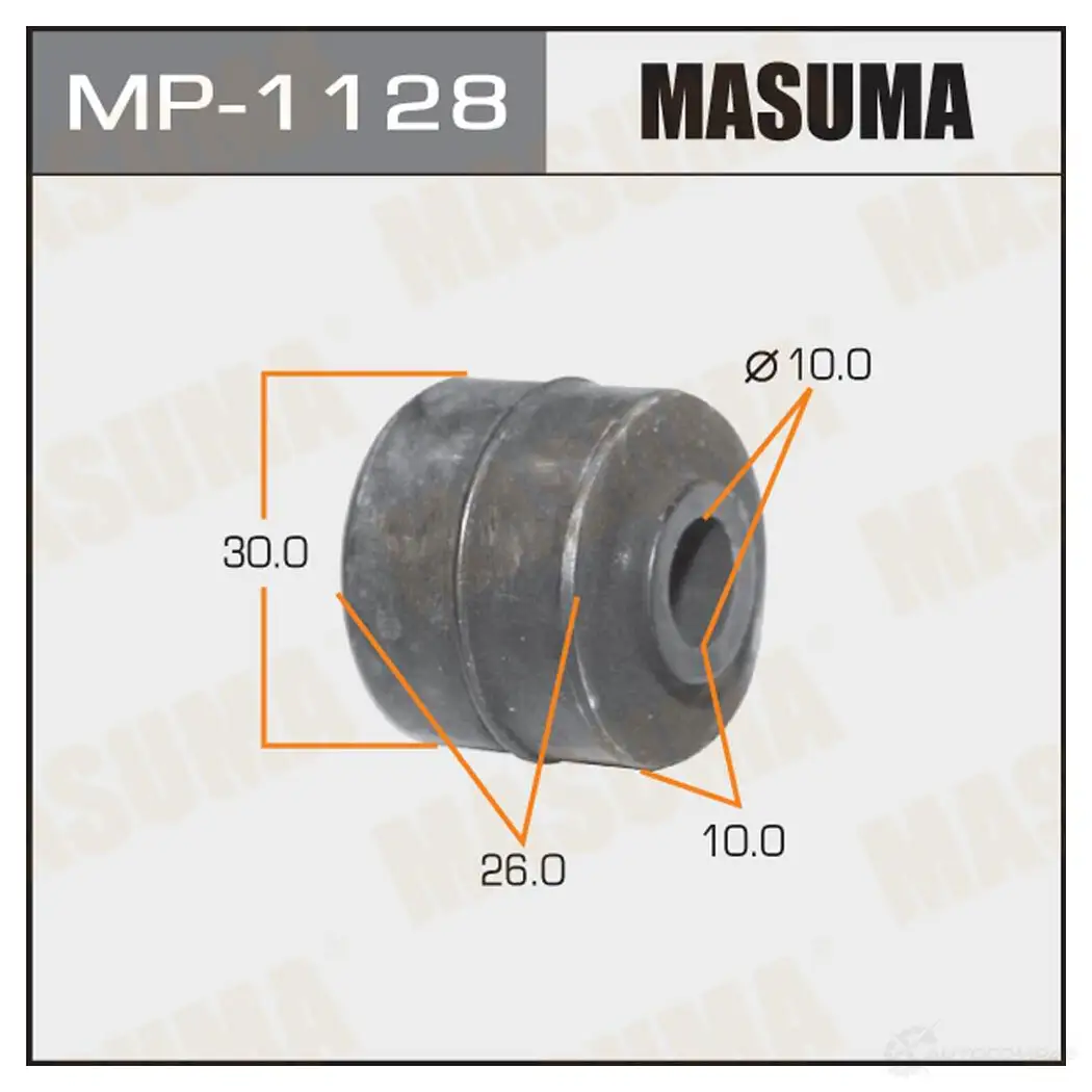 Втулка резиновая MASUMA FR I03ZU MP-1128 1422883405 изображение 0