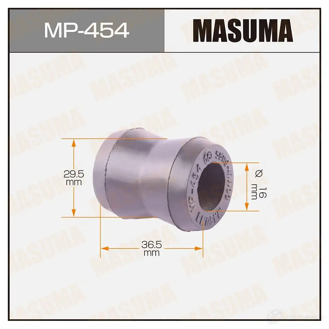 Втулка резиновая MASUMA 6 SWZQ5 1422883256 MP-454