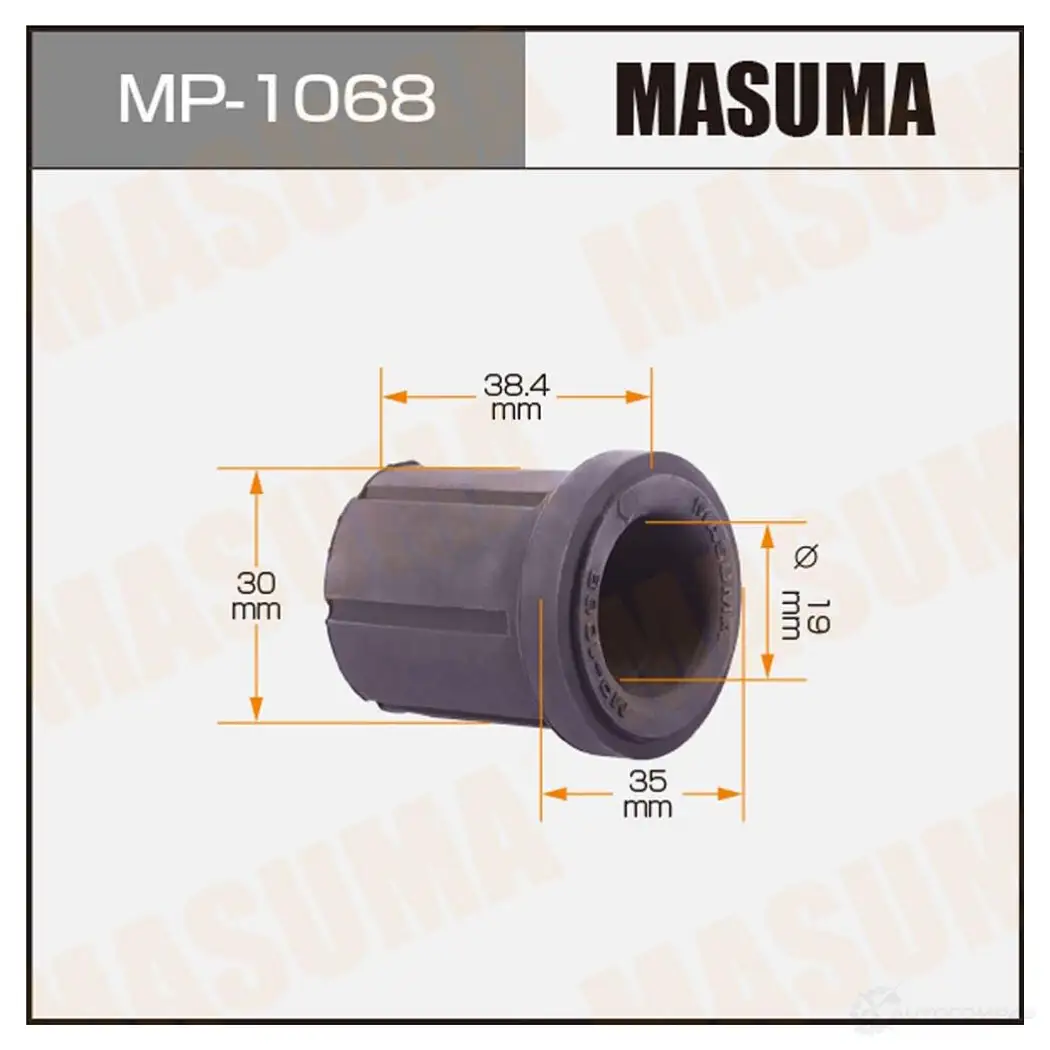 Втулка рессоры MASUMA MP-1068 9H 5F2 1422878774 изображение 0