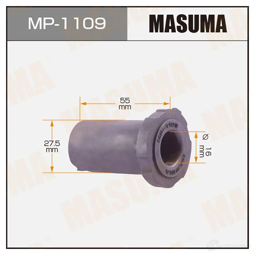 Втулка рессоры MASUMA MP-1109 V3 PX34 1422883383 изображение 0