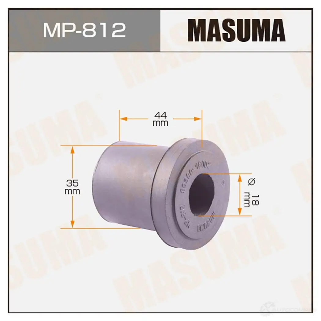Втулка рессоры MASUMA 1422883497 K 81YMJ MP-812 изображение 0