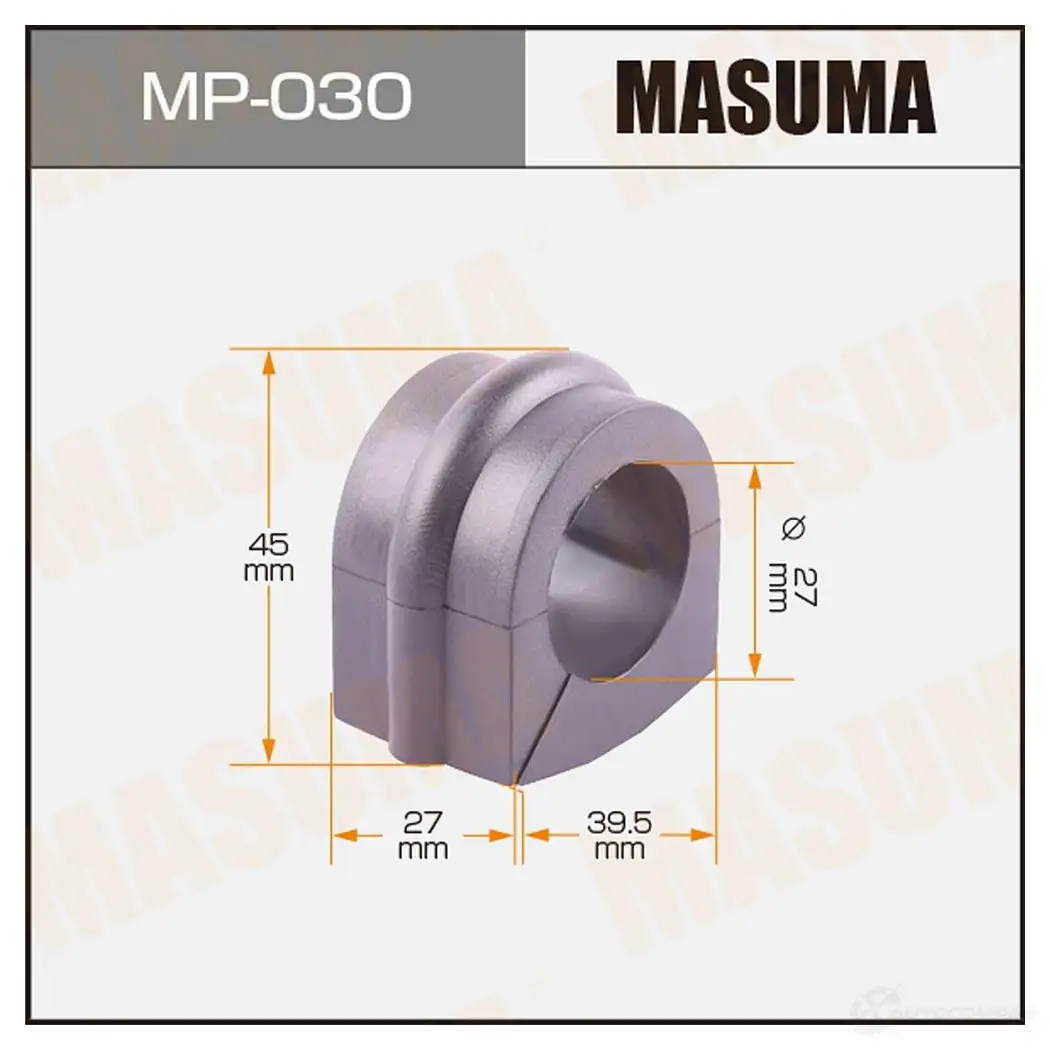 Втулка стабилизатора MASUMA 8C 8D4HT 1420577565 MP-030 изображение 0