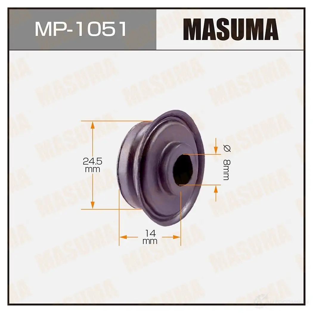 Втулка стабилизатора MASUMA 1420577615 MP-1051 DM3 85A изображение 0