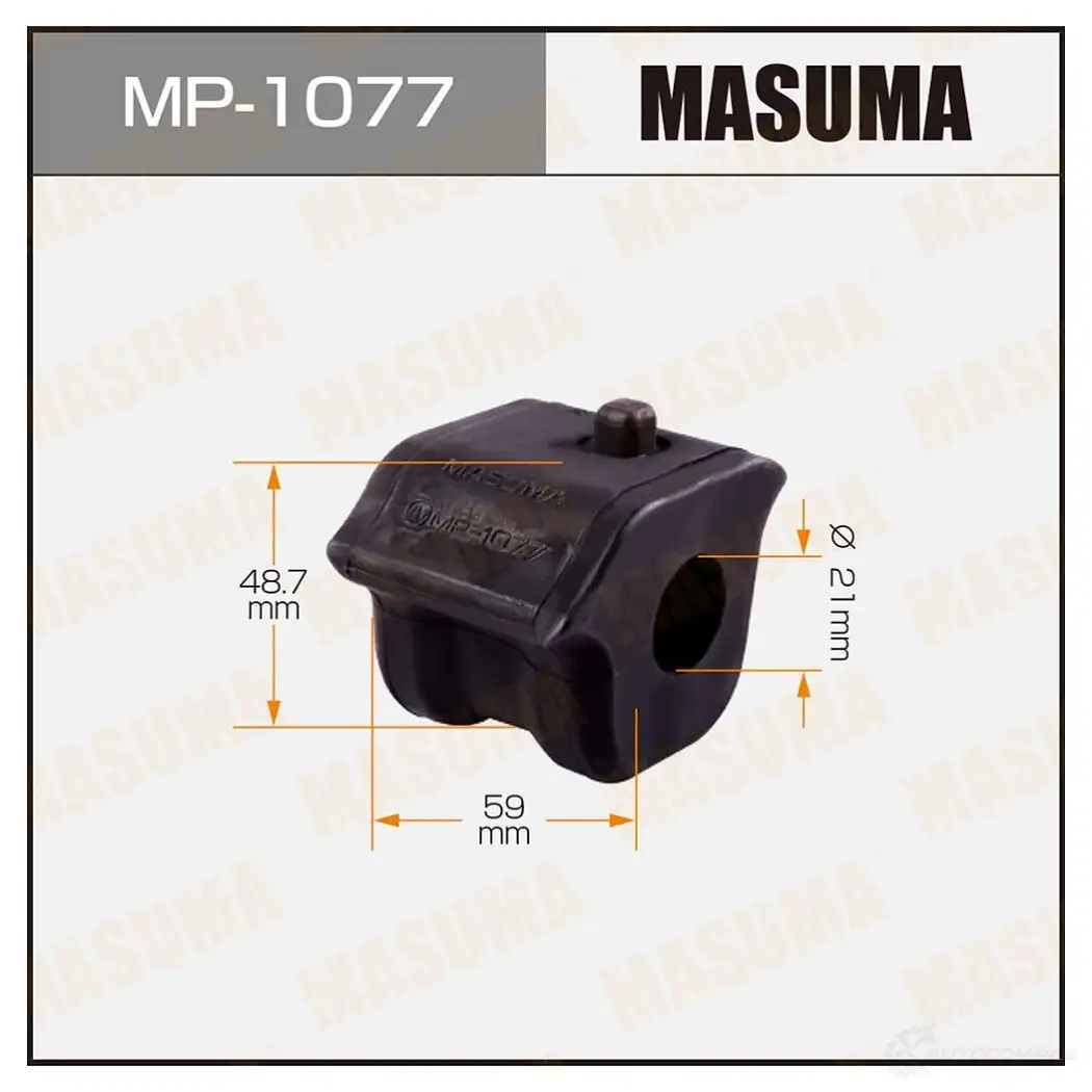 Втулка стабилизатора MASUMA 66 K5HFG MP-1077 1422883455 изображение 0