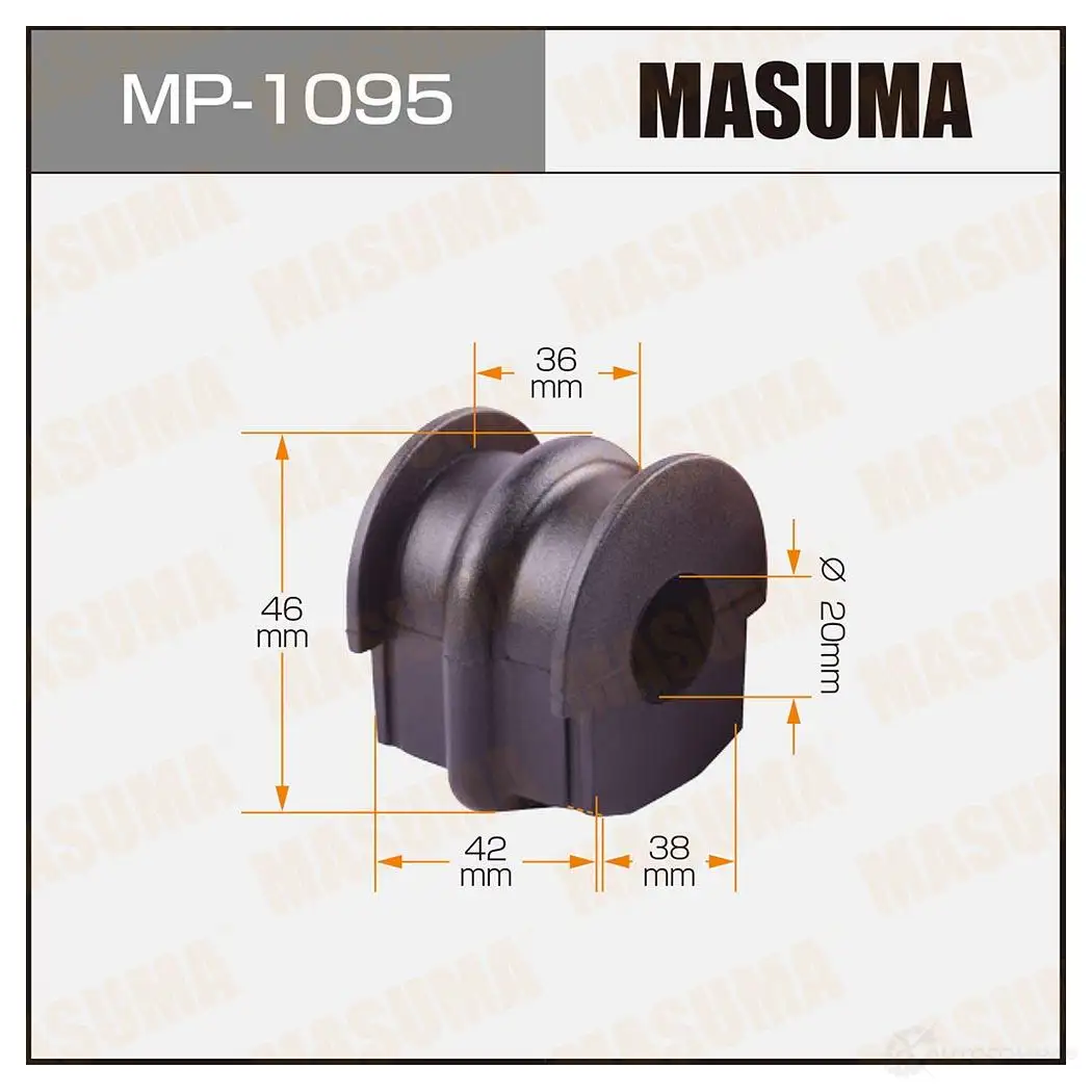 Втулка стабилизатора MASUMA 1422883393 USH17 X MP-1095 изображение 0