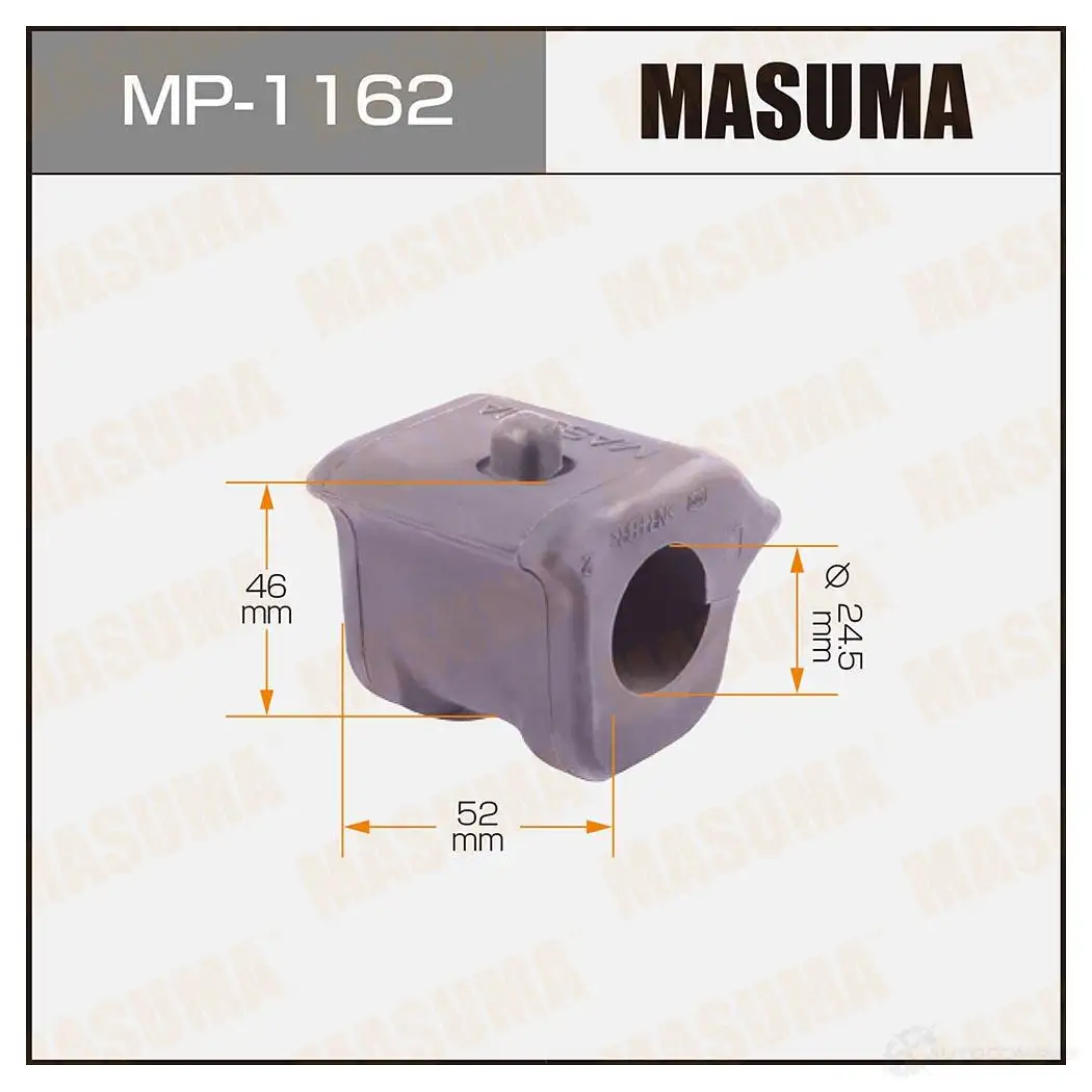 Втулка стабилизатора MASUMA OKQ W6 1422883417 MP-1162 изображение 0