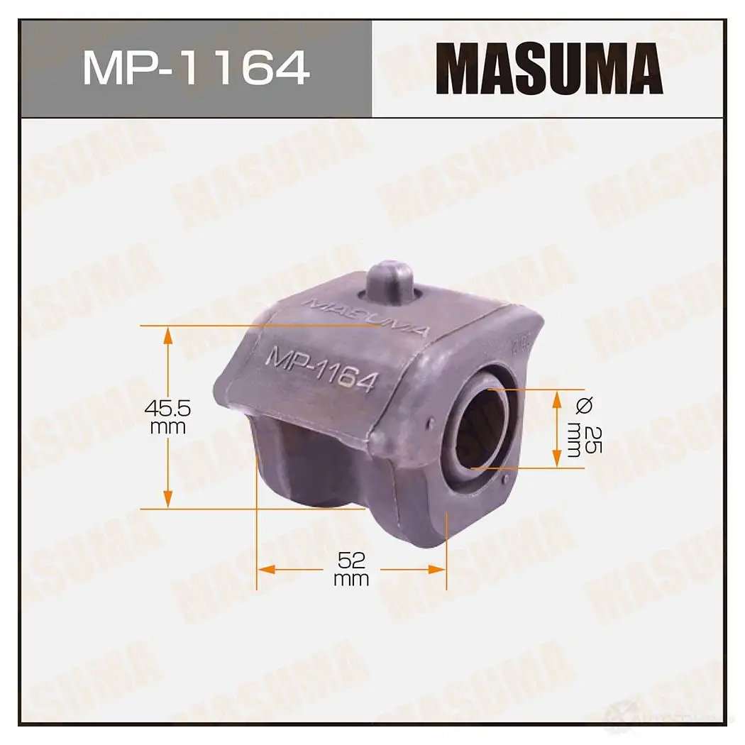 Втулка стабилизатора MASUMA CFYVB T 1422883415 MP-1164 изображение 0