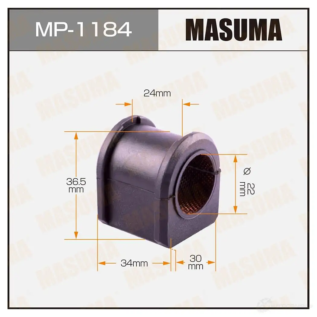 Втулка стабилизатора MASUMA B 3HCDT 1422883438 MP-1184 изображение 0