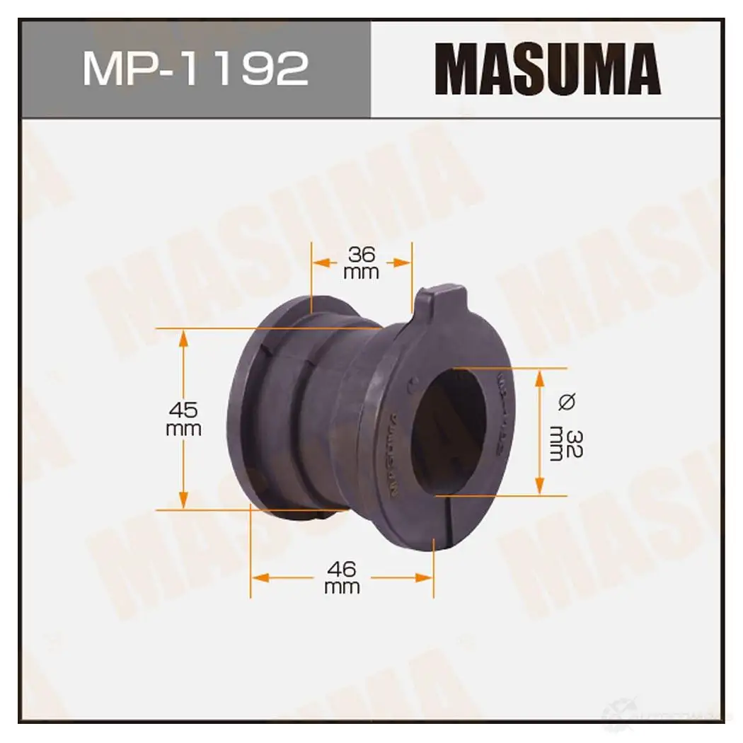Втулка стабилизатора MASUMA 1422883561 6U J2GB MP-1192 изображение 0
