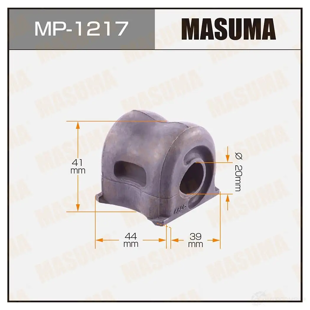 Втулка стабилизатора MASUMA 1422883351 MP-1217 X XJXZ4 изображение 0