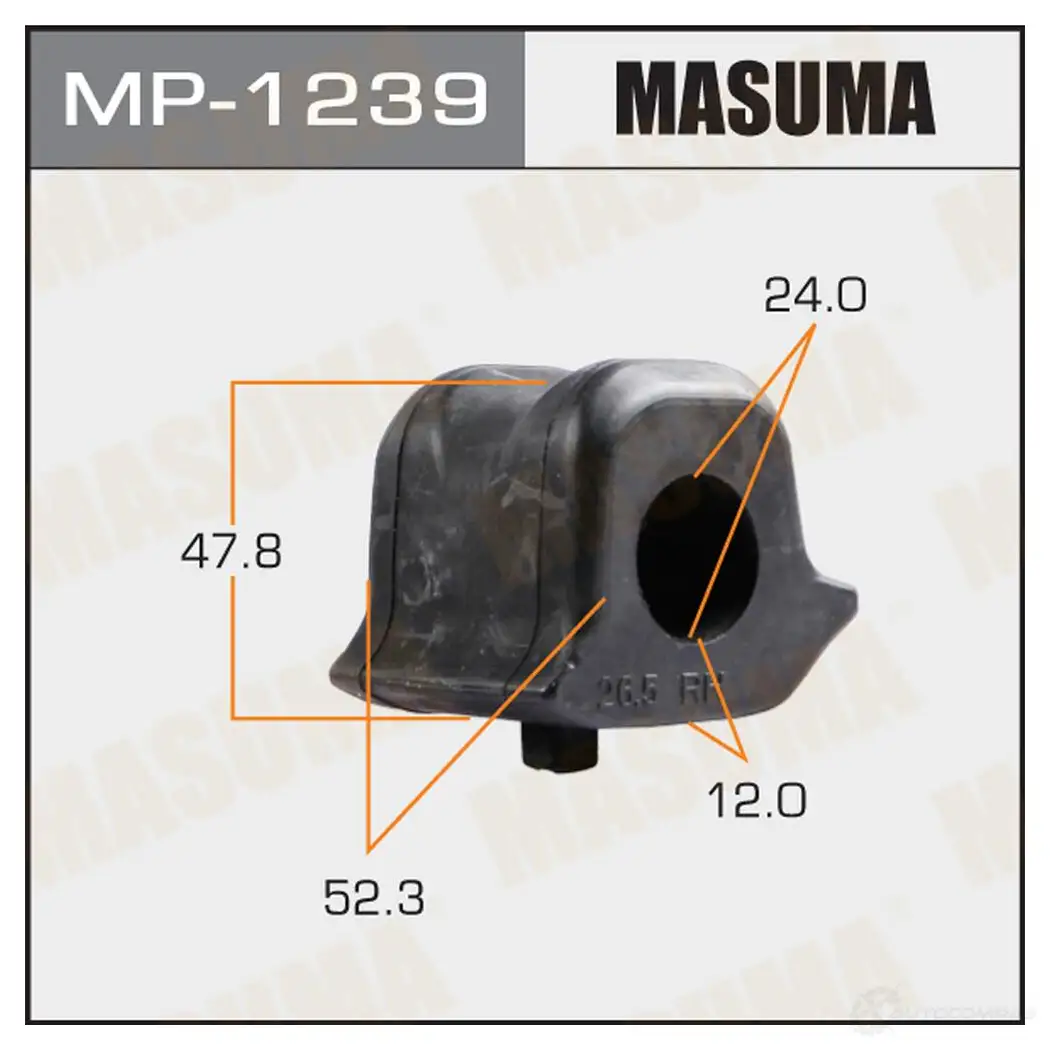 Втулка стабилизатора MASUMA 1V5 W1W 1422883321 MP-1239 изображение 0