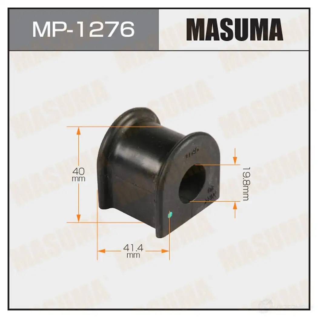 Втулка стабилизатора MASUMA OXT X8CR 1439698562 MP-1276 изображение 0